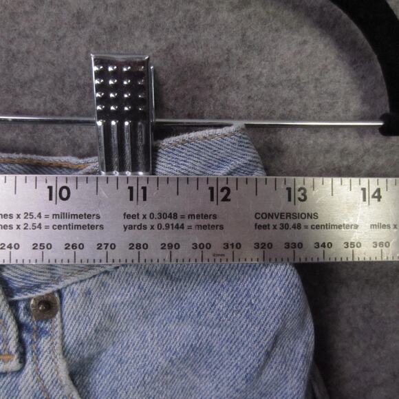 Mudd Jeans Shorts Womens 1 Light Wash High Rise Denim Cutoff Frayed Hem - Picture 4 of 12